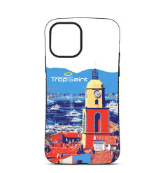 Personalised Case For iPhone 15 14 13 12 Pro Max Clocher de Saint Tropez 2