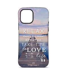 Custom Case Trop Saint for iPhone 14 15 16 Pro Max Relax Take Time time to Love 2