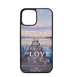 Custom Case Trop Saint for iPhone 14 15 16 Pro Max Relax Take Time time to Love