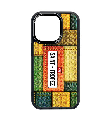 Personalised Case For iPhone 15 14 13 12 Pro Max Saint Tropez Jeans