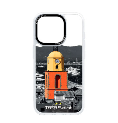 Personalised Case For iPhone 15 14 13 12 Pro Max Saint Tropez Bell Tower