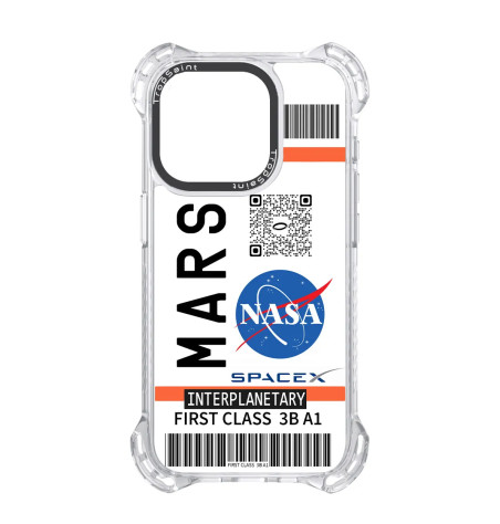 Personalised Case for iPhone 14 15 16 Pro Max Ticket to Mars