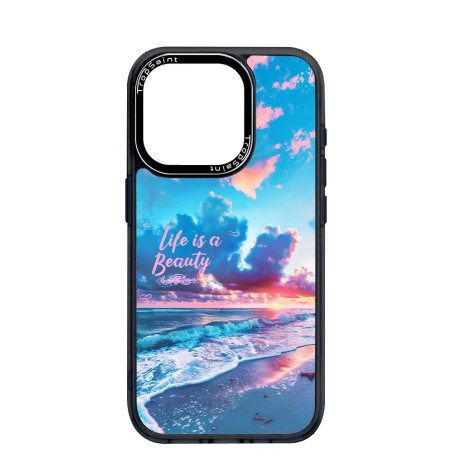 Personalised Case Trop Saint for iPhone 12 13 14 15 16 Pro Max Life is a Beauty