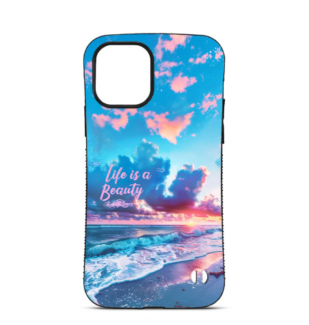 Personalised Case Trop Saint for iPhone 12 13 14 15 16 Pro Max Life is a Beauty