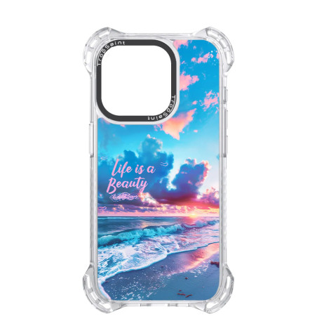 Coque Trop Saint Personnalisée pour iPhone 13 14 15 16 Pro Max Life is a Beauty