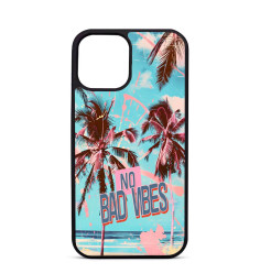 Personalised Case Trop Saint for iPhone 14 15 16 Pro Max Summer No Bad Vibes
