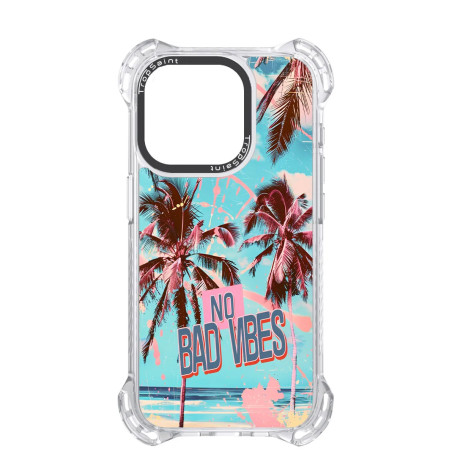 Personalised Case Trop Saint for iPhone 14 15 16 Pro Max Summer No Bad Vibes