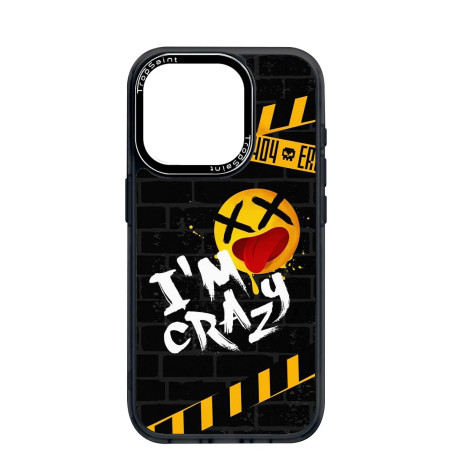 Personalised Case Trop Saint for iPhone 14 15 16 Pro Max I'am Crazy