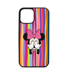 Personalised Case Trop Saint for iPhone 14 15 16 Pro Max - Minnie Hiding Her eyes