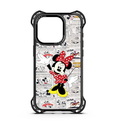 Coque Personnalisée Trop Saint pour iPhone 14 15 16 Pro Max Cartoon Minnie Mouse