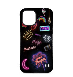 Personalised Case Trop Saint for iPhone 14 15 16 Pro Max Neon Crown Saint Tropez 2