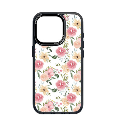 Personalised Case Trop Saint for iPhone 14 15 16 Pro Max Flowers Wallpaper