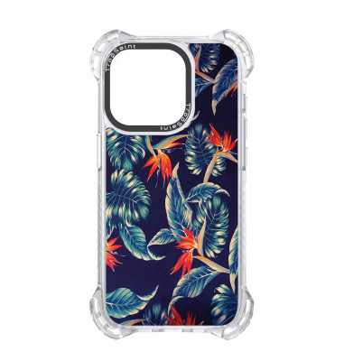 Personalised Case Trop Sainrt for iPhone 14 15 16 Pro Max Bird of Paradise Flower