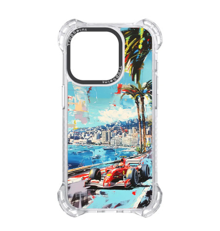 Coque Personnalisée Trop Saint pour iPhone 14 15 16 Pro Max Grand Prix de Formule 1 Monaco