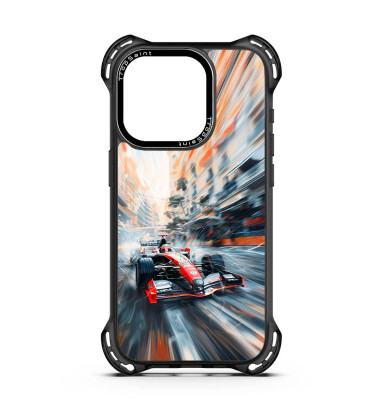 Personalised Case Trop Saint for iPhone 14 15 16 Pro Max Speeding Formula 1 Car