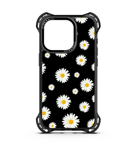 Coque Personnalisée Trop Saint pour iPhone 14 15 16 Pro Max Marguerites Blanches