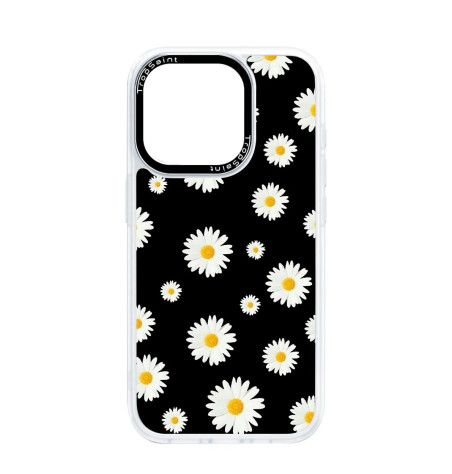 Personalised Case Trop Saint for iPhone 14 15 16 Pro Max White Daisies