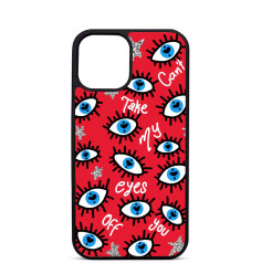 Coque Personnalisée Trop Saint pour iPhone 14 15 16 Pro Max Can't Take my Eyes Off You