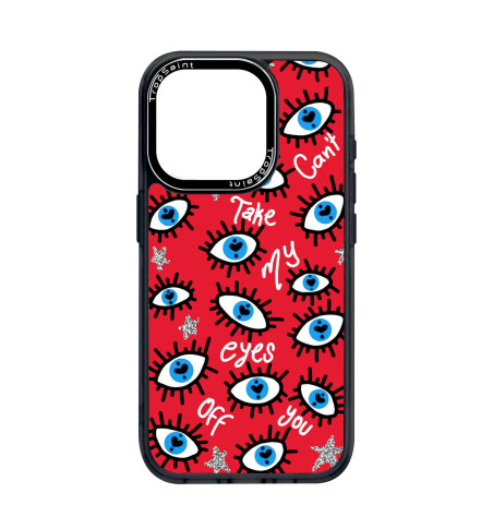 Personalised Case Trop Saint for iPhone 14 15 16 Pro Max Can't Take my Eyes Off You