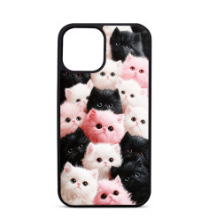Personalised Case Trop Saint for iPhone 14 15 16 Pro Max Colourful Cats