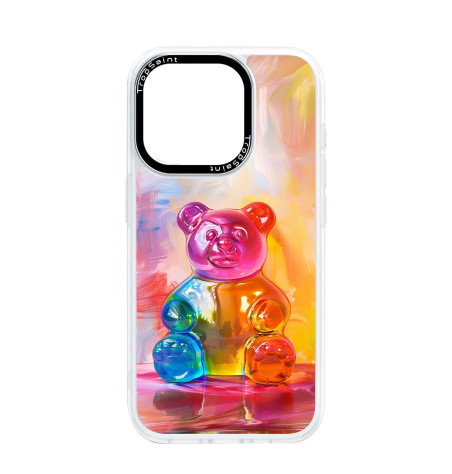 Personalised Case Trop Saint for iPhone 14 15 16 Pro Max Gummy Bear