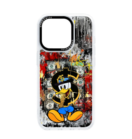 Personalised Case Trop Saint for iPhone 14 15 16 Pro Max Donald Duck Mr USD