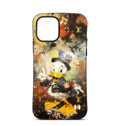 Personalised Case Trop Saint for iPhone 14 15 16 Pro Max Posh Donald Duck with Golden Rolex 2