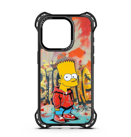 Personalised Case Trop Saint for iPhone 14 15 16 Pro Max Bart Simpson Graffiti Personalised Case Trop Saint for iPhone 14 15 16 Pro Max Bart Simpson Graffiti