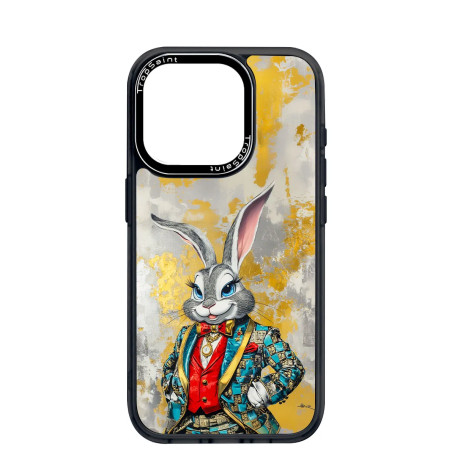 Personalised Case Trop Saint for iPhone 14 15 16 Pro Max Posh Bugs Bunny