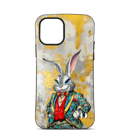 Personalised Case Trop Saint for iPhone 14 15 16 Pro Max Posh Bugs Bunny