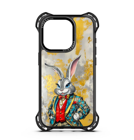 Personalised Case Trop Saint for iPhone 14 15 16 Pro Max Posh Bugs Bunny