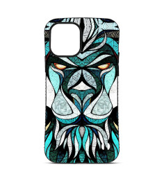 Coque Personnalisée Trop Sain pour iPhone 14 15 16 Pro Max Lion de la jungle majestueux 2