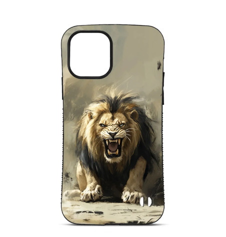 Coque Personnalisée Trop Saint pour iPhone 14 15 16 Pro Max Lion Protecteur