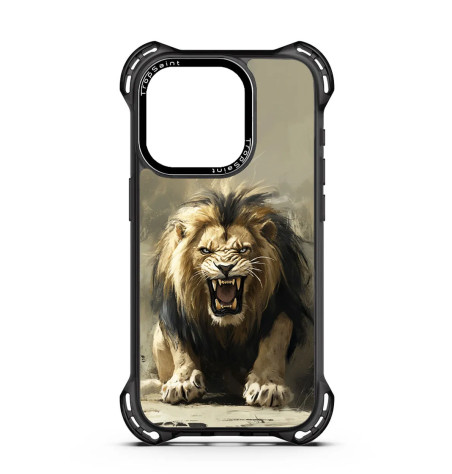 Coque Personnalisée Trop Saint pour iPhone 14 15 16 Pro Max Lion Protecteur