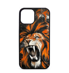 Personalised Case Trop Saint for iPhone 14 15 16 Pro Max Beautiful Lion Painting