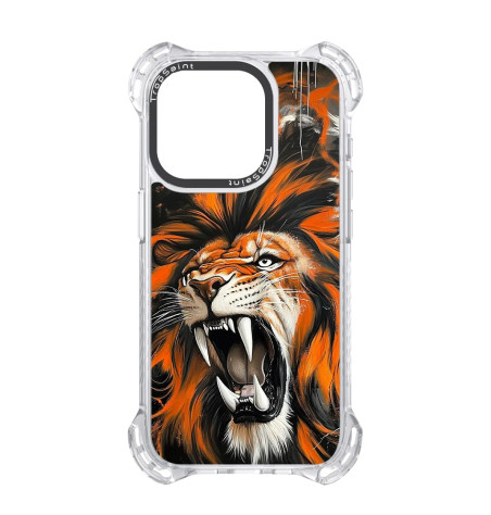 Personalised Case Trop Saint for iPhone 14 15 16 Pro Max Beautiful Lion Painting