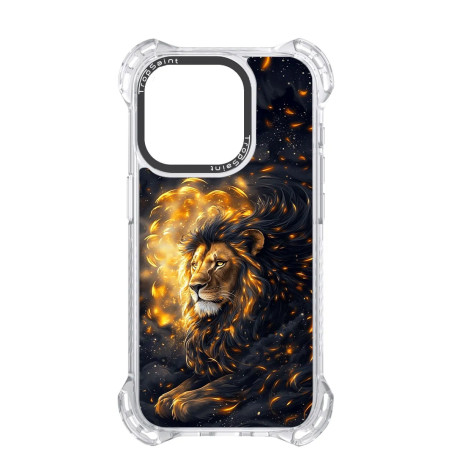 Coque Personnalisée Trop Saint pour iPhone 14 15 16 Pro Max Le Roi de la Jungle
