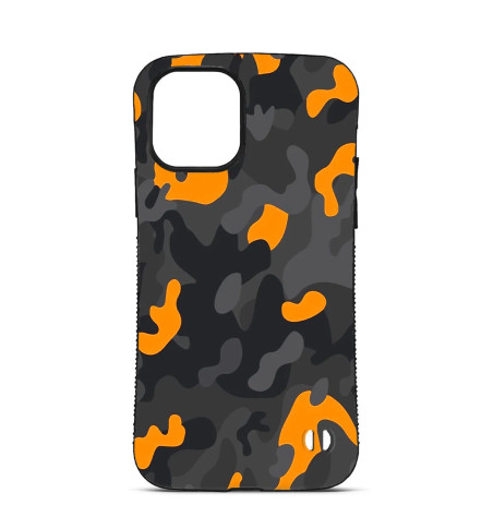 Coque Personnalisée Trop Saint pour iPhone 14 15 16 Pro Max - Motif Camouflage Orange