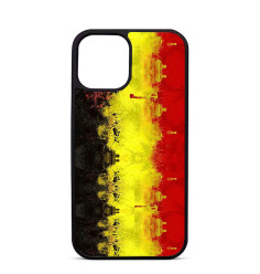 Personalised Case Trop Saint for iPhone 14 15 16 Pro Max - The Flag of Belgium