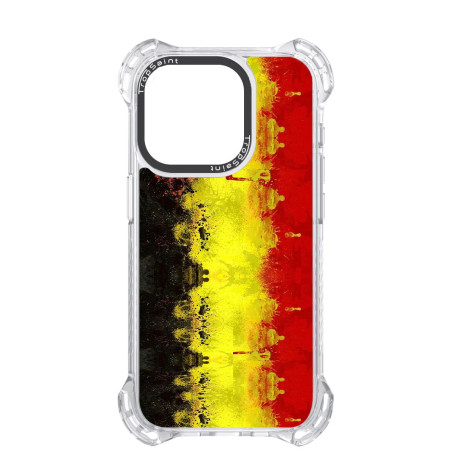 Coque Personnalisée Trop Saint pour iPhone 14 15 16 Pro Max - Le Drapeau de la Belgique