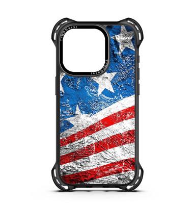 Personalised Case Trop Saint for iPhone 14 15 16 Pro Max - The Flag of The United States