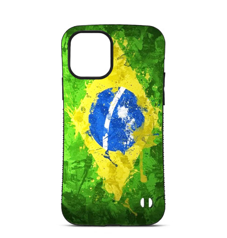Personalised Case Trop Saint for iPhone 14 15 16 Pro Max - The Flag of Brazil