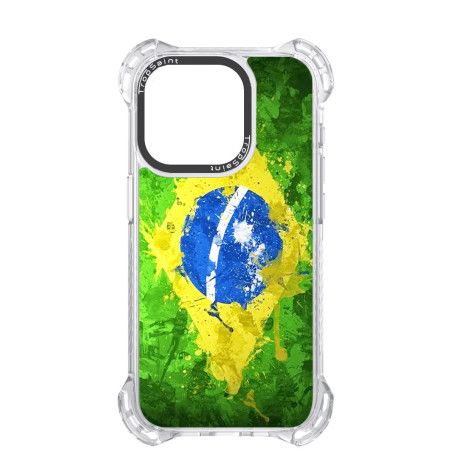 Personalised Case Trop Saint for iPhone 14 15 16 Pro Max - The Flag of Brazil