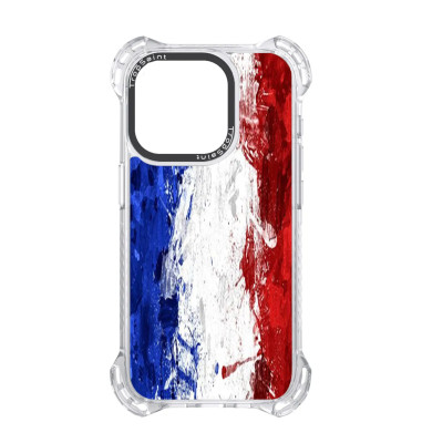 Personalised Case Trop Saint for iPhone 14 15 16 Pro Max - The Flag of France