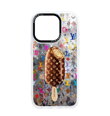Personalised Case Trop Saint for iPhone 14 15 16 Pro Max LV Ice Cream