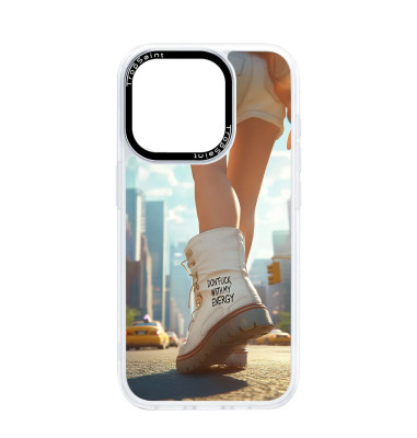 Personalised Case Trop Saint for iPhone 14 15 16 Pro Max Don't FucK with My Energy