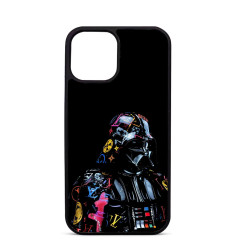 Personalised Case Trop Saint for iPhone 14 15 16 Pro Max Dart Vador Star Wars STreet Art Louis Vuitton