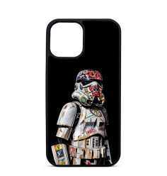 Personalised Case Trop Saint for iPhone 14 15 16 Pro Max Storm Trooper  Star Wars STreet Art