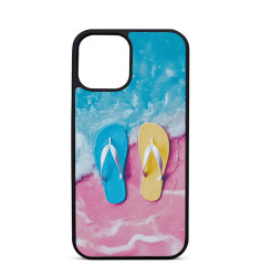 Personalised Case Trop Saint for iPhone 14 15 16 Pro Max FLIP FLOPS SUMMER DREAM