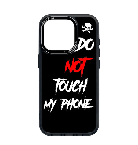 Personalised Case Trop Saint for iPhone 14 15 16 Pro Max Don't touch My Phone
